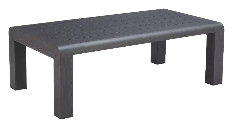 Rolig Black Patio Coffee Table