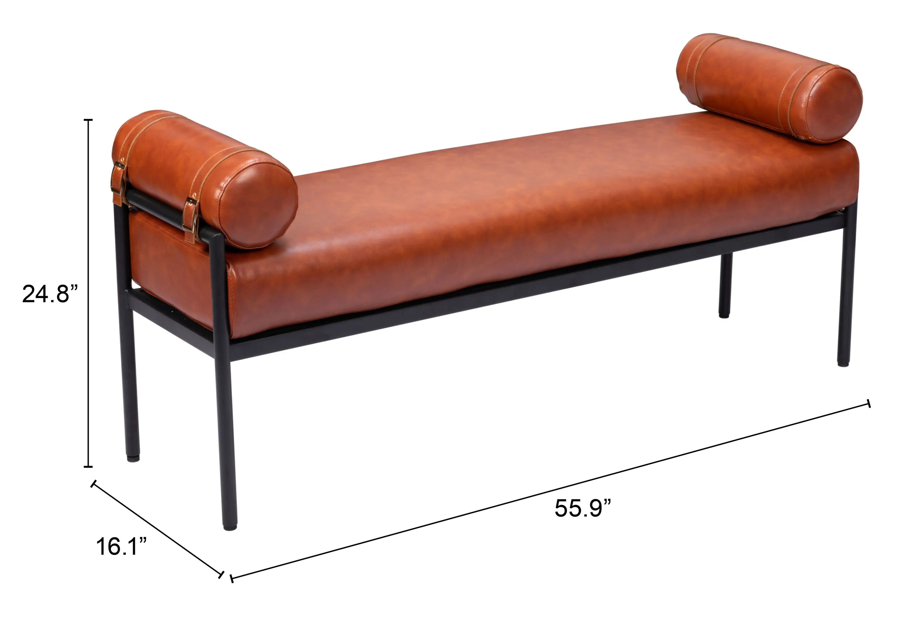 Barrow Brown Bench-5