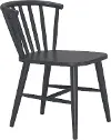 Shio Black Patio Dining Chair
