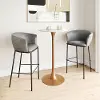 Garston Gray Barstool