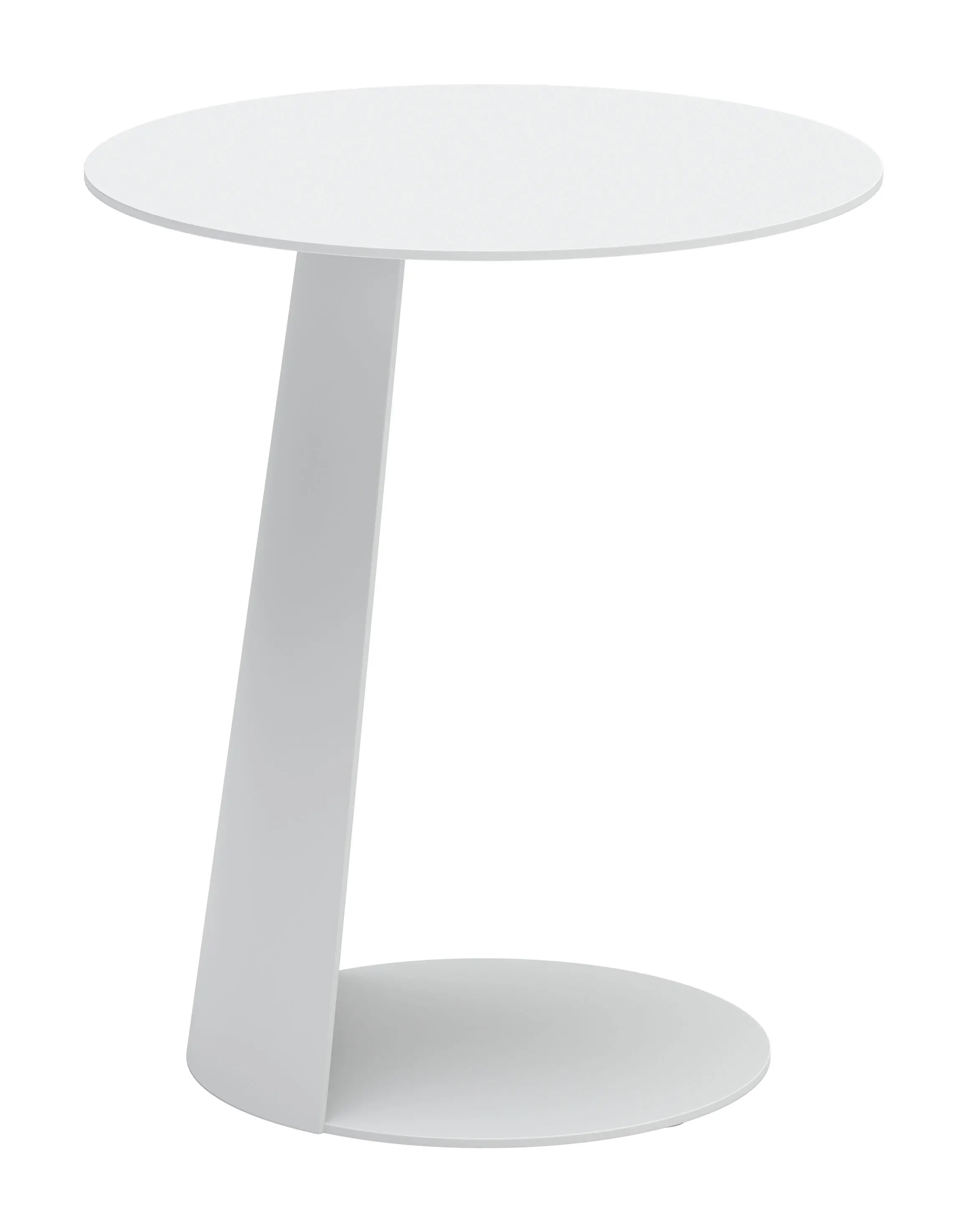 Sunny Isles White Side Table-5