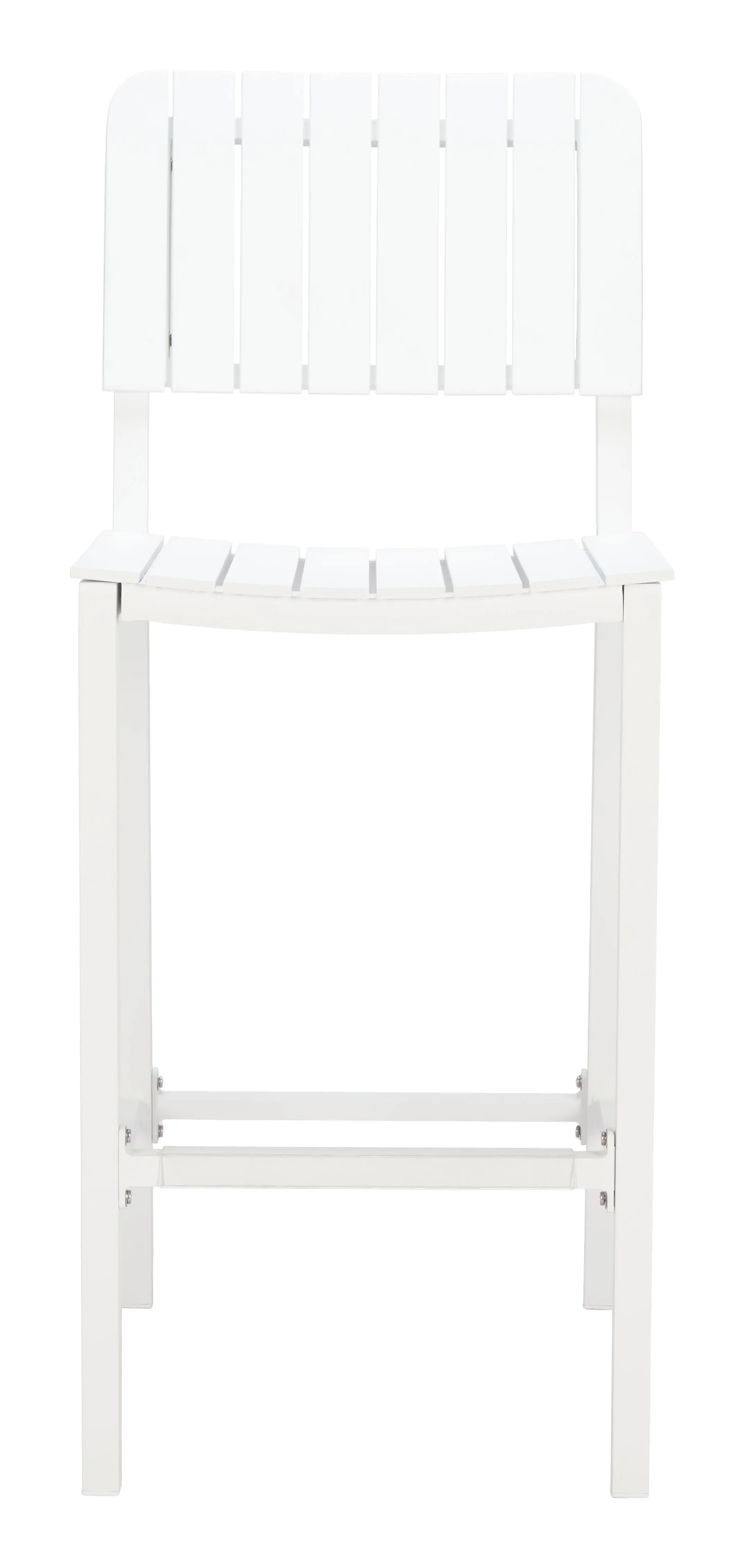Kayu White Patio Barstool-3