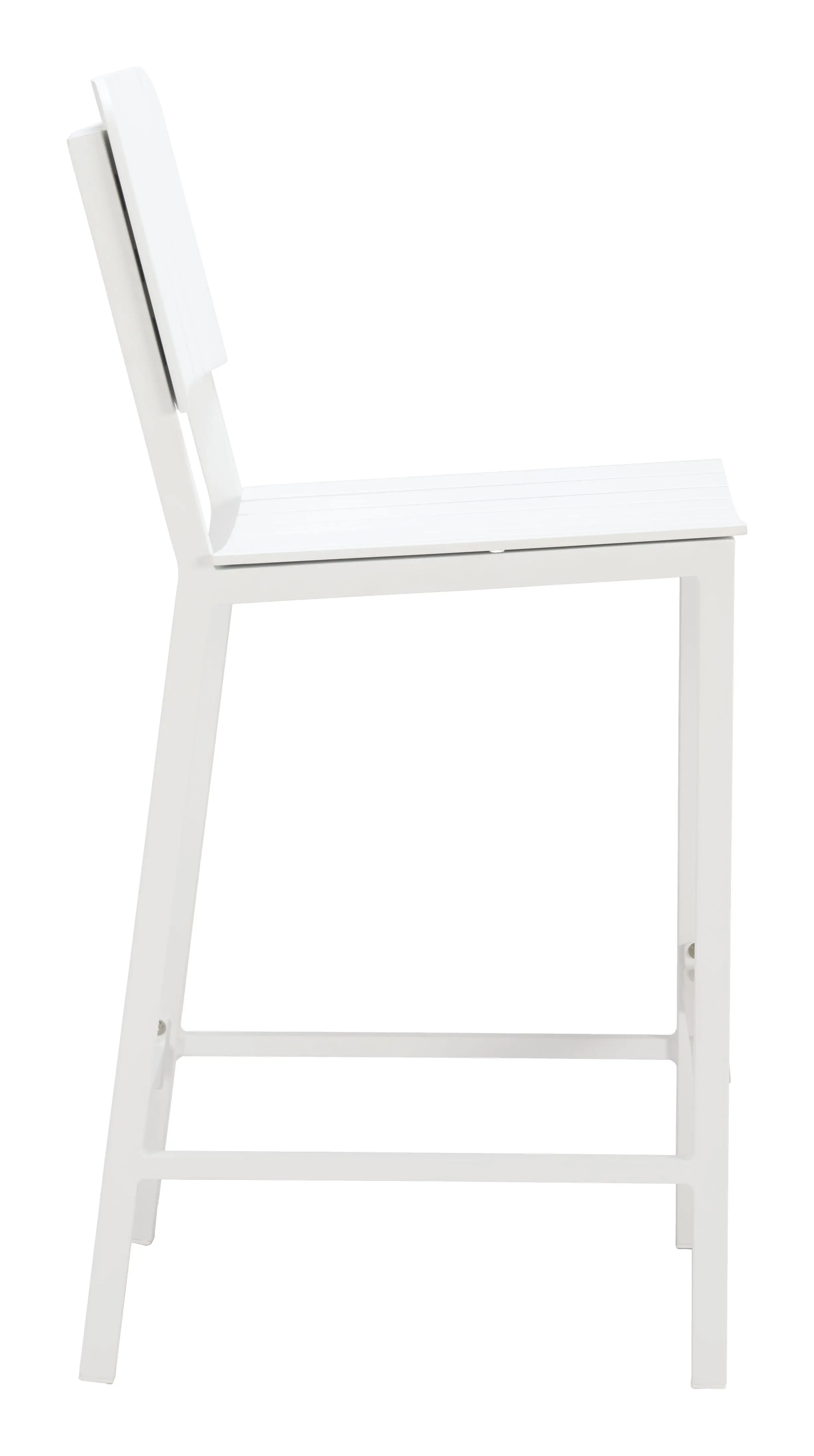 Kayu White Patio Barstool-4