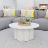 Palmier White Patio Coffee Table