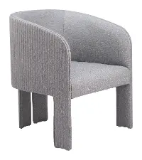 Hull Gray Accent Chair