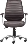 Enterprise Brown Low Back Office Chair