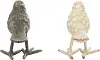 Metal Bird Decorative Sculpture Set of 2