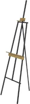 Black Metal 3 Tier Easel