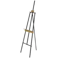 Black Metal 3 Tier Easel