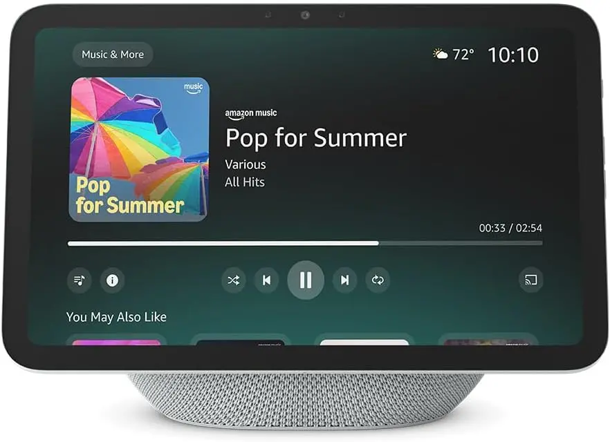 B0DC93K4NW Amazon Echo 8.7  Show 8 (2025) in Glacier White-4