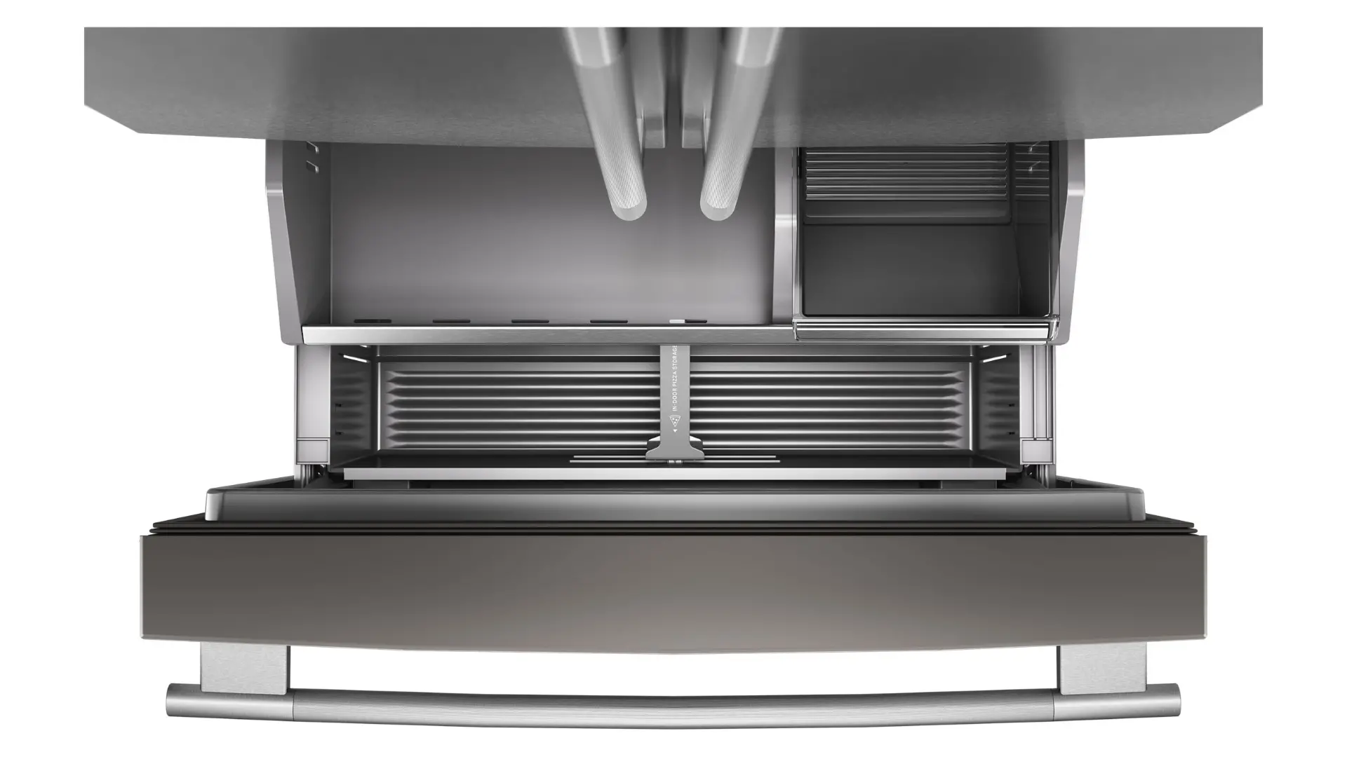 KRFC236SPS KitchenAid 24.3 Cu Ft French Door Refrigerator - Counter Depth Stainless Steel-10