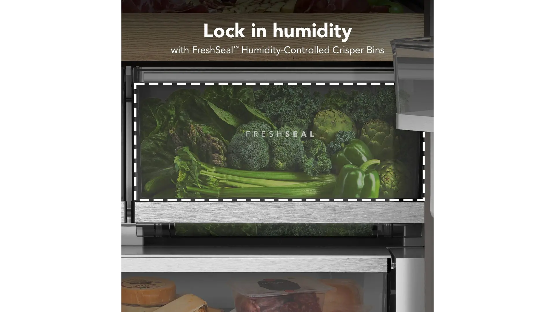 KRFC236SPS KitchenAid 24.3 Cu Ft French Door Refrigerator - Counter Depth Stainless Steel-8