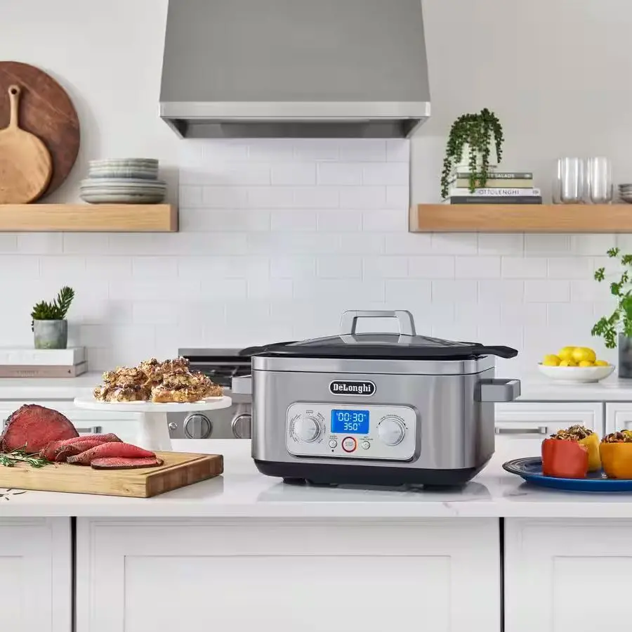 CKM1641D De'Longhi Livenza 5-in-1 Slow Cooker-4