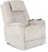 Zecliner 3+ Cream Power Lift Recliner with Heat and Massage