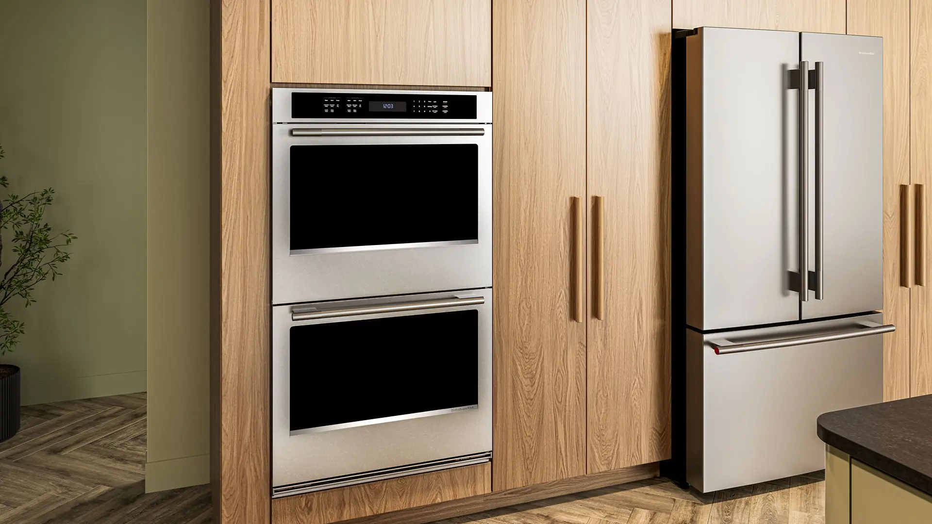 KOED530SPS KitchenAid 30 Inch Electric Double Wall Oven - Fingerprint Resistant Stainless Steel-2