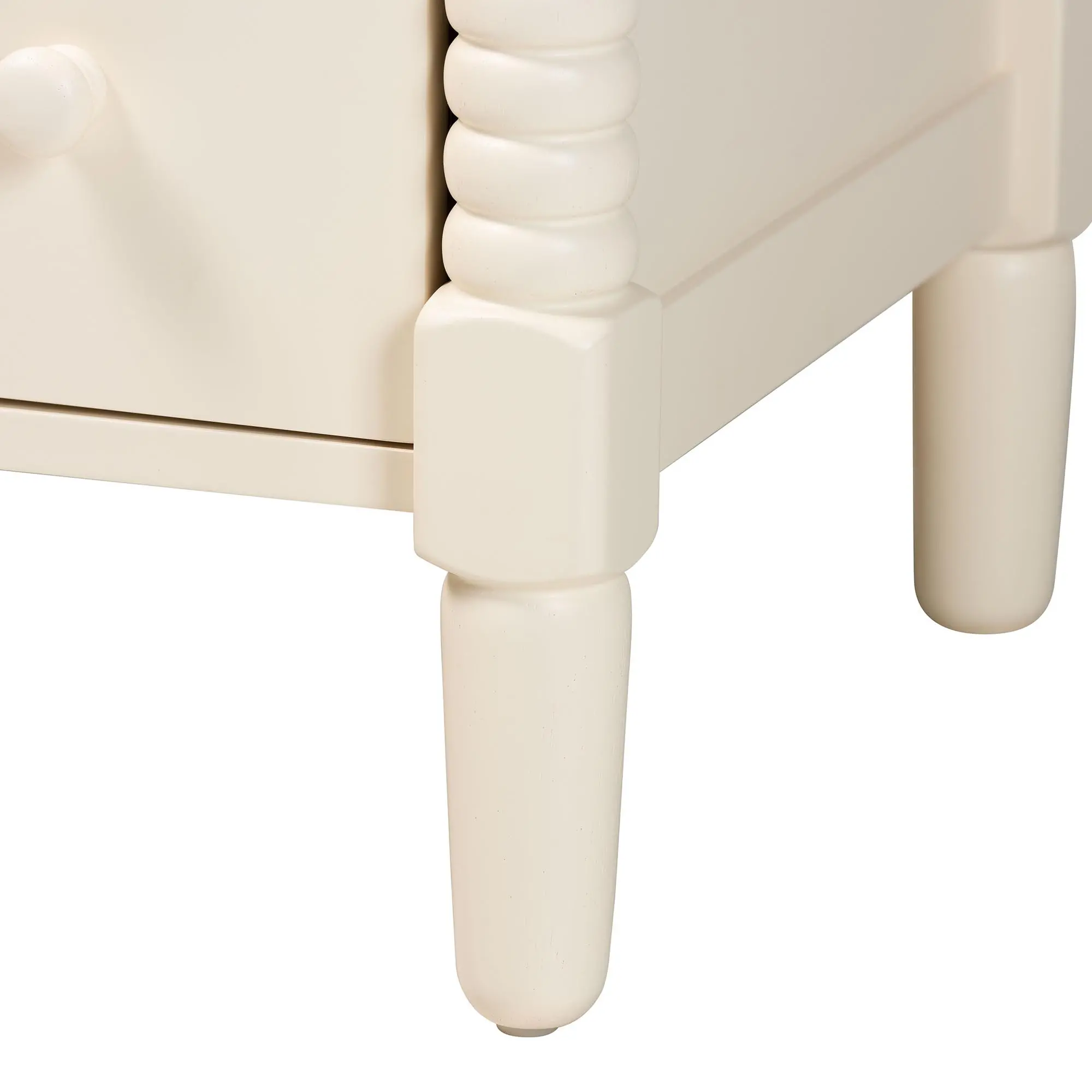 258-14249-RCW Welsh Ivory Spindle Wood 7-Drawer Dresser-8