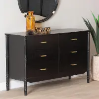 260-14264-RCW Marisela Black Wood Dresser