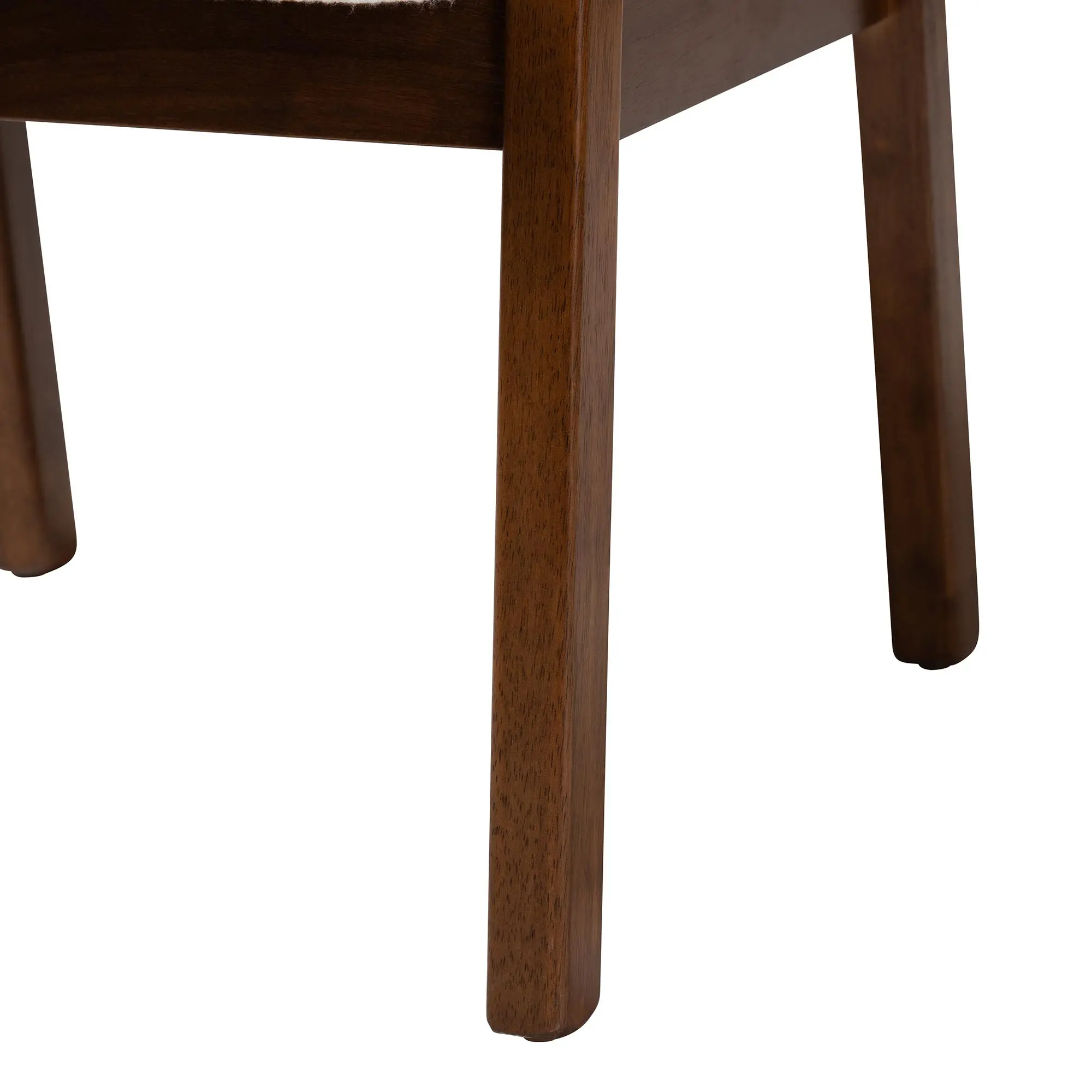 261-2PC-14251-RCW Miyata White and Brown Dining Chairs, Set of 2-6