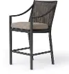 AFR01709N02 Dover Brown Patio Bar Stool