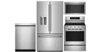 FPS-4PC-530-GAS-PKG KitchenAid 4 Piece Gas Appliance Package - Stainless Steel