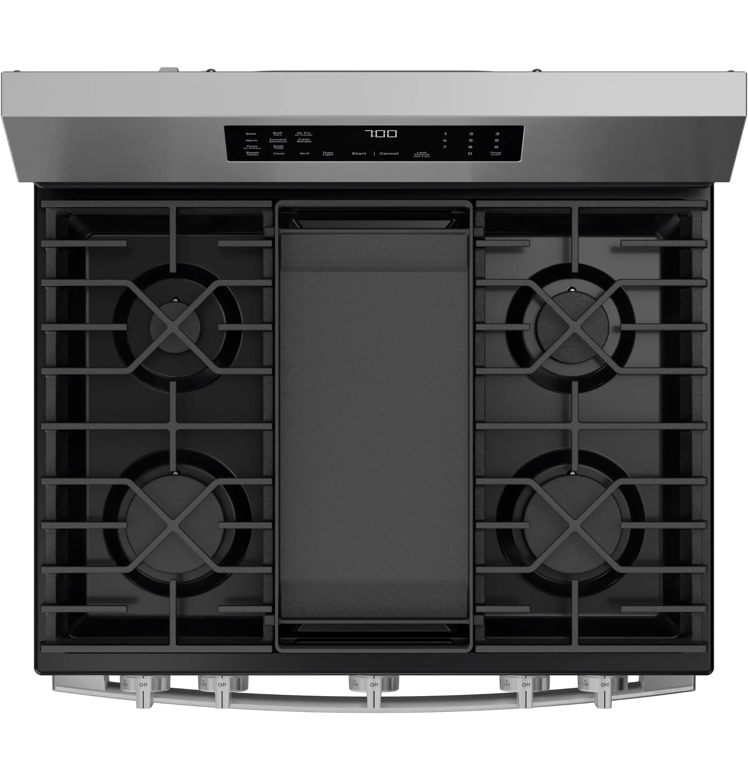 PGF700AYFS GE Profile Smart 5.3 Cu Ft Single Oven Gas Range - Stainless Steel-16