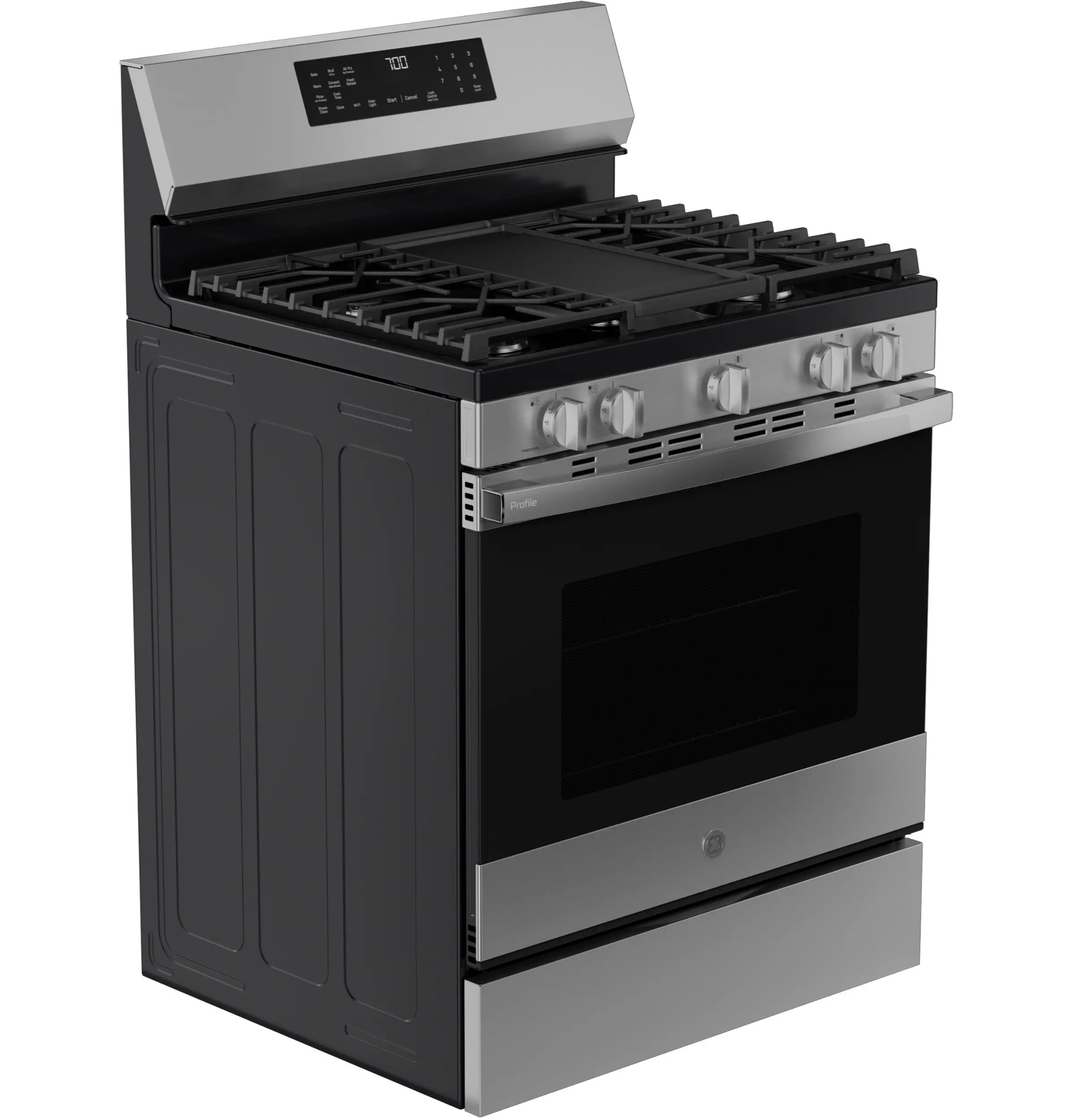 PGF700AYFS GE Profile Smart 5.3 Cu Ft Single Oven Gas Range - Stainless Steel-18