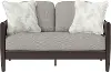 GYJ00205N05 Sheffield Gray Patio Loveseat