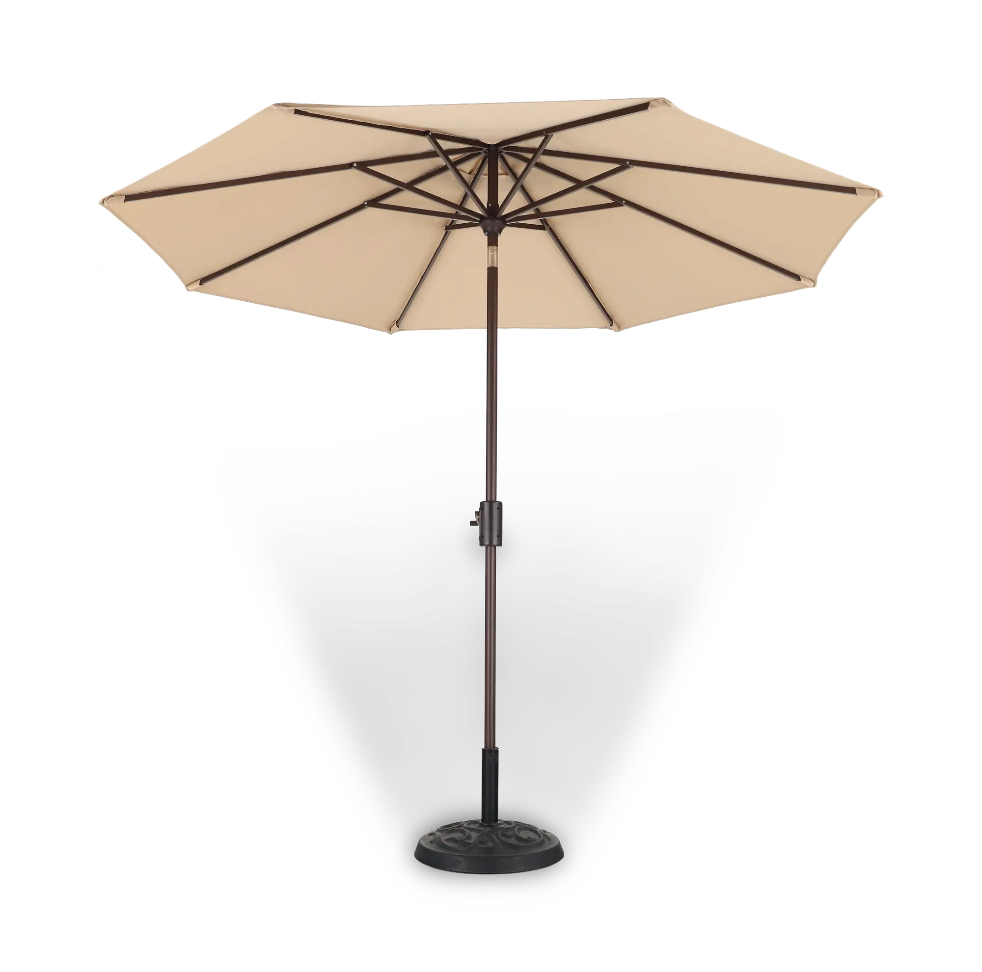 Tac Beige Auto Tilt Patio Umbrella | RC Willey