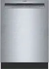SHE43DM5N Bosch 300 Series Front Control Dishwasher - Stainless Steel