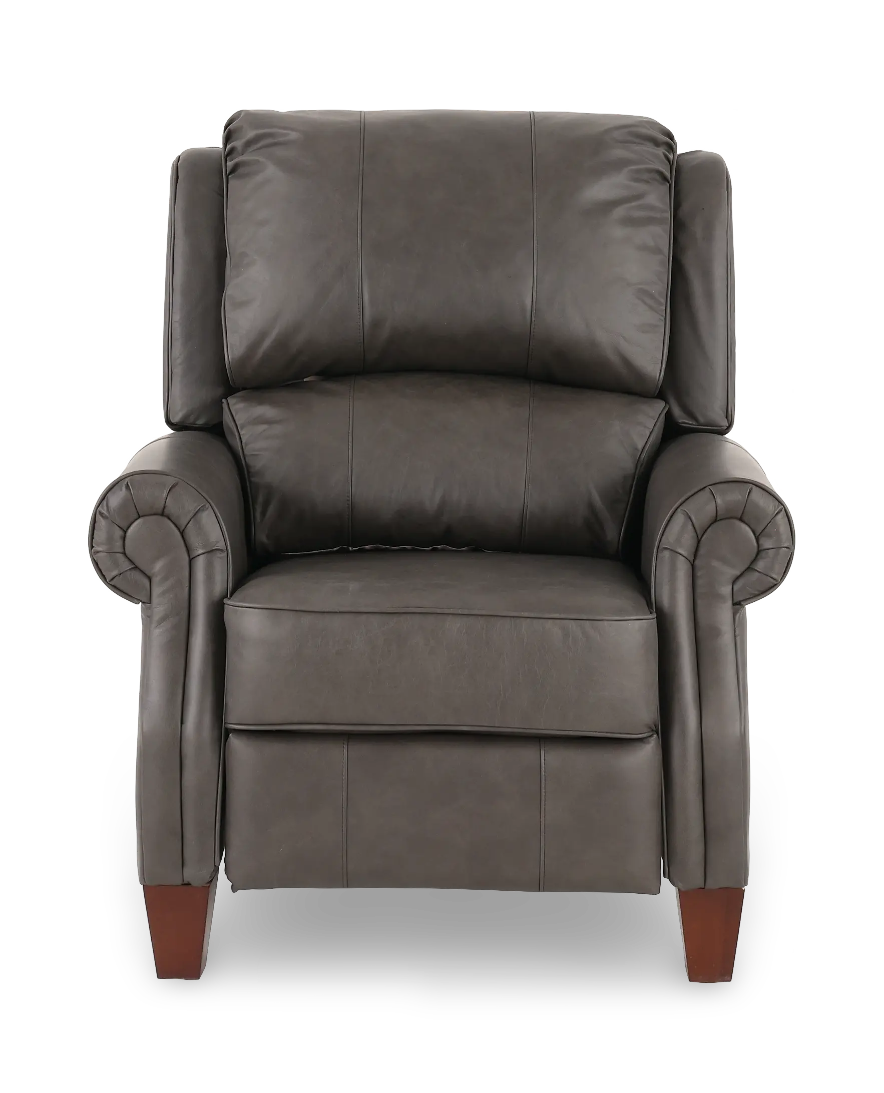 295471/FL152357 Carlton Smoke Gray Leather High-Leg Recliner-4