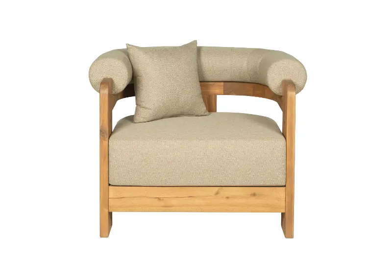 Devo Natural Patio Lounge Chair