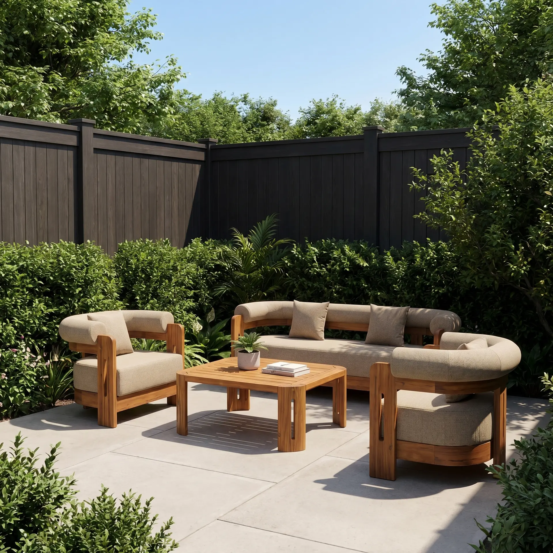 Devo Natural Patio Coffee Table-2