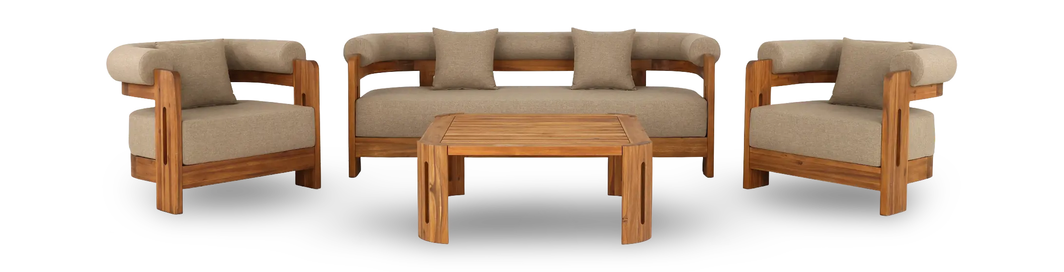Devo Natural Patio Coffee Table-5