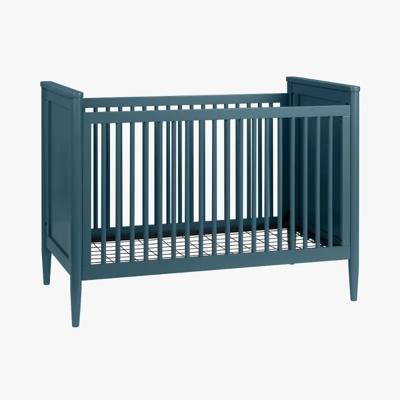 Modern Blue 3-In-1 Convertible Crib