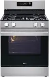 LRGN6321Y LG 6.3 Cu Ft Smart Gas Single Oven Range - Stainless Steel