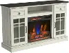 Madeline Off-White Fireplace Console