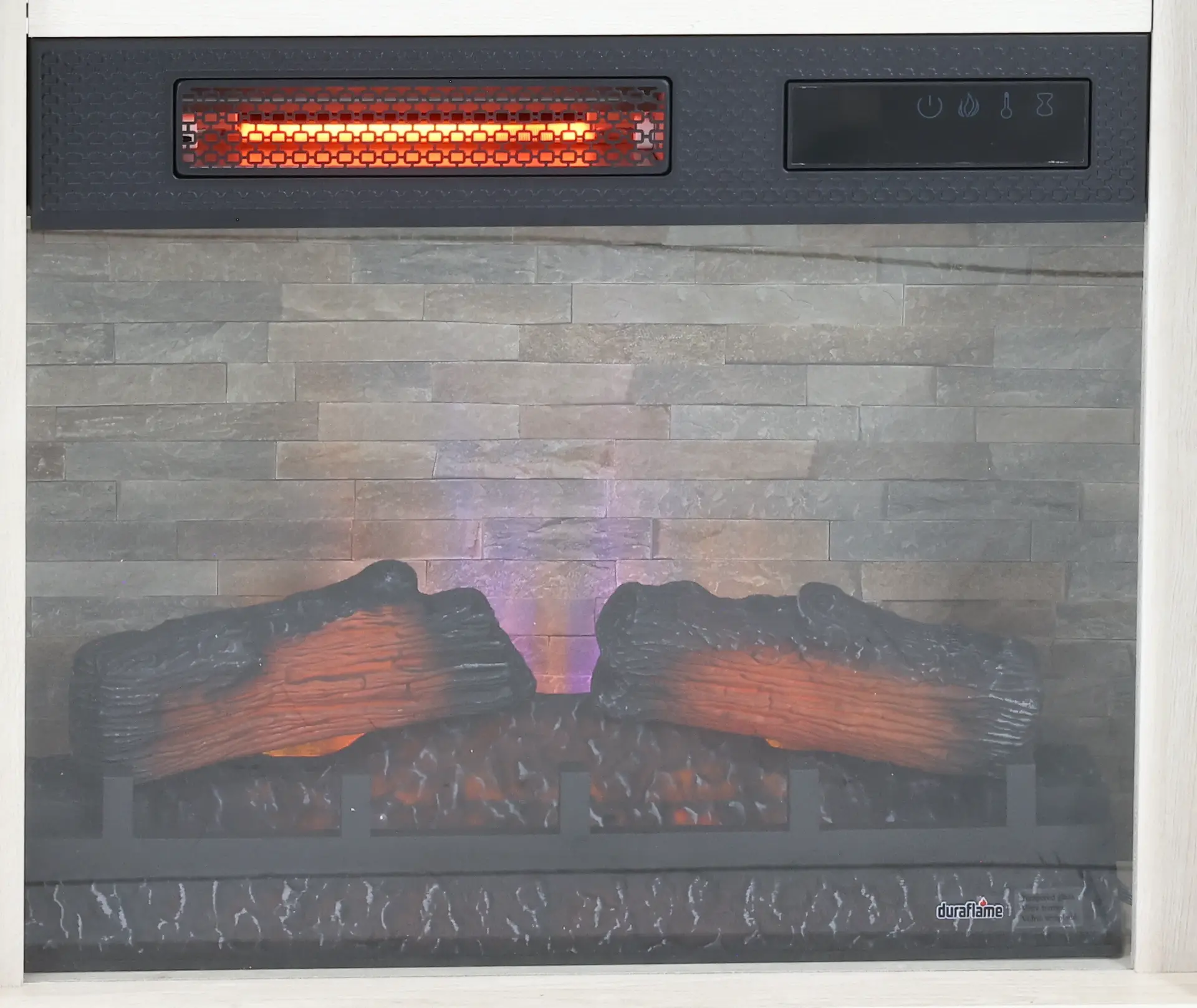 Madeline Off-White Fireplace Console-7