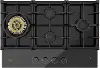 FOTILE Tri-Ring 30  Gas Cooktop in Black Tempered Glass with 4 Burners