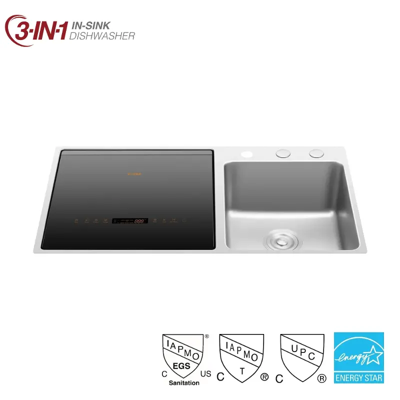 FOTILE 3-in-1 In-Sink with Lift-Side Dishwasher
