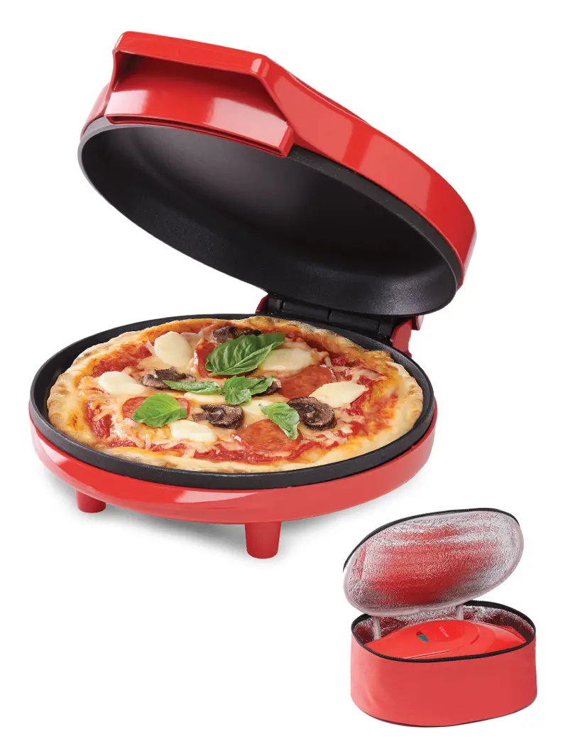 Betty Crocker Pizza Maker and Electric Grill - Red