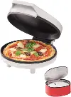 BC-4959CW Betty Crocker Pizza Maker and Electric Grill - White