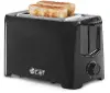 CCT2201B Commercial Chef Extra Wide 2-Slot Toaster - Black