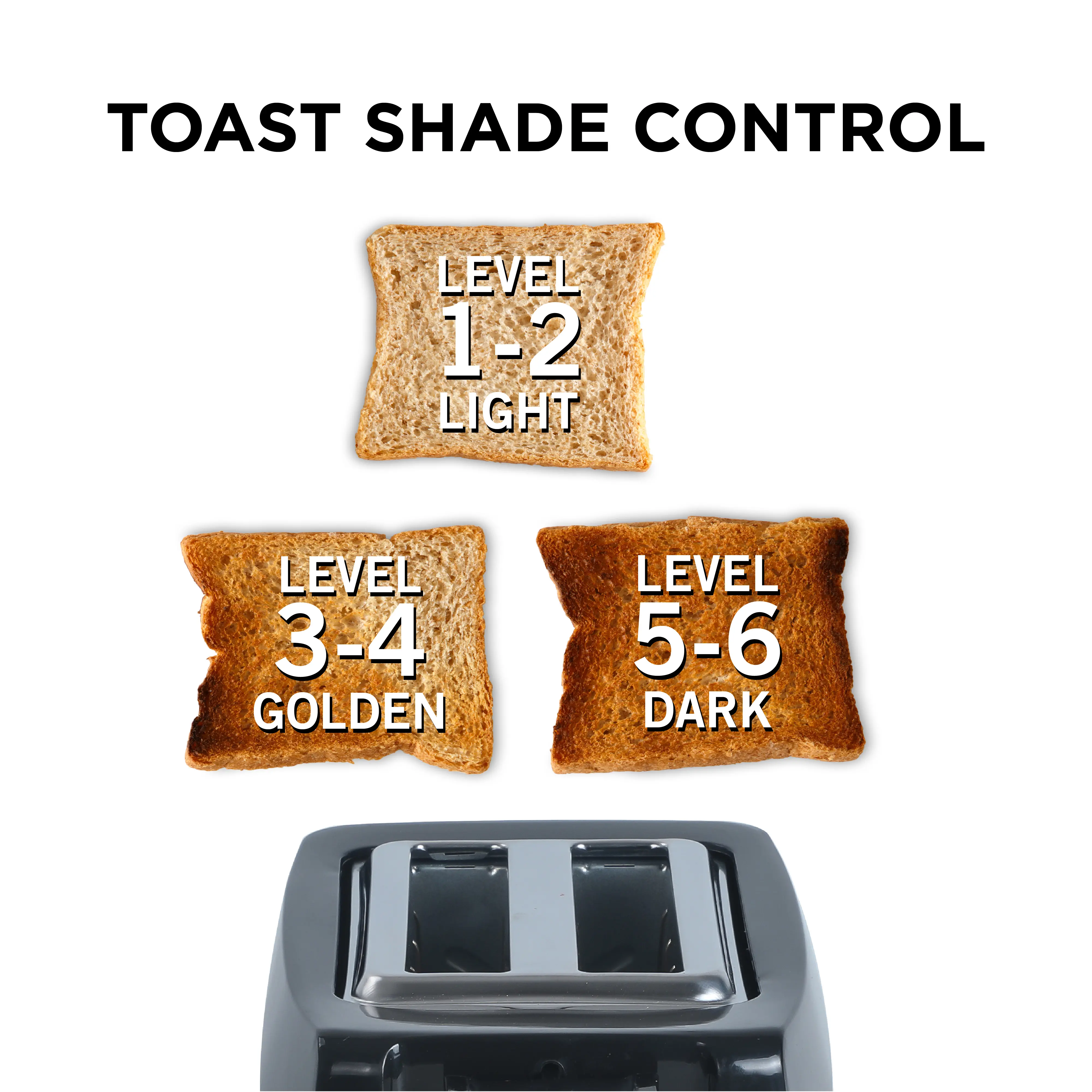 CCT2201B Commercial Chef Extra Wide 2-Slot Toaster - Black-4