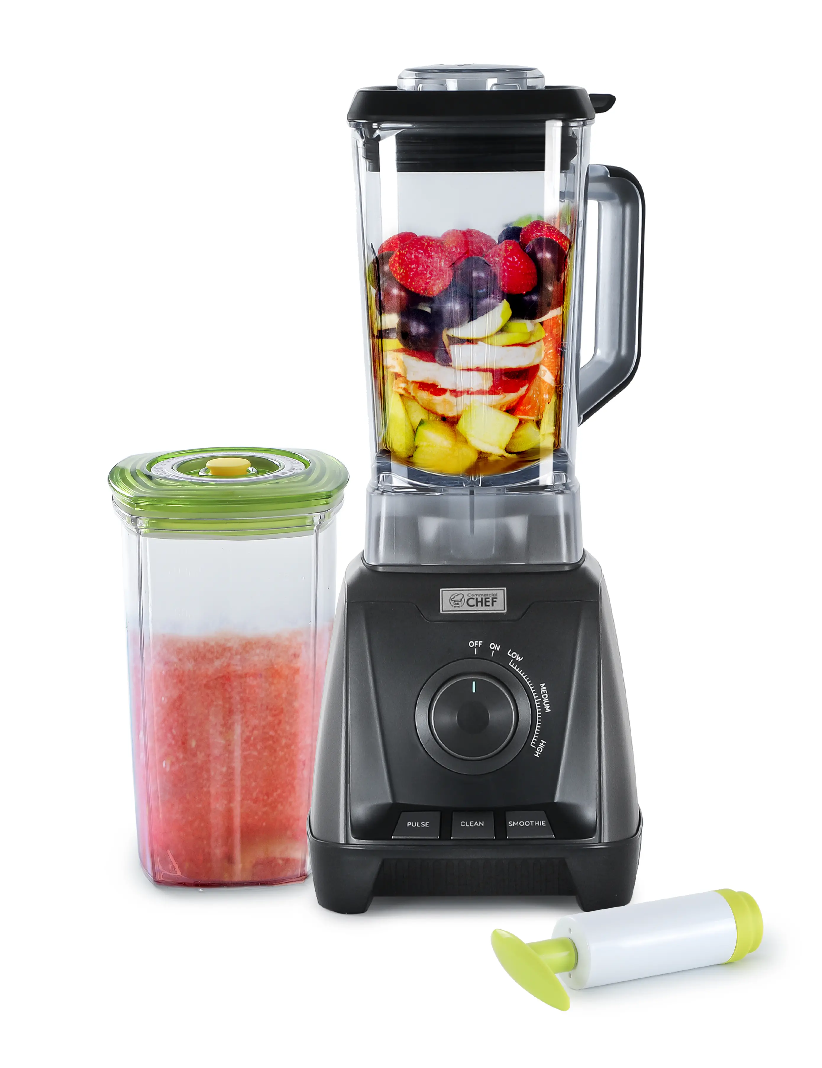 CHB50MB Commercial Chef High Power Blender - Black-1