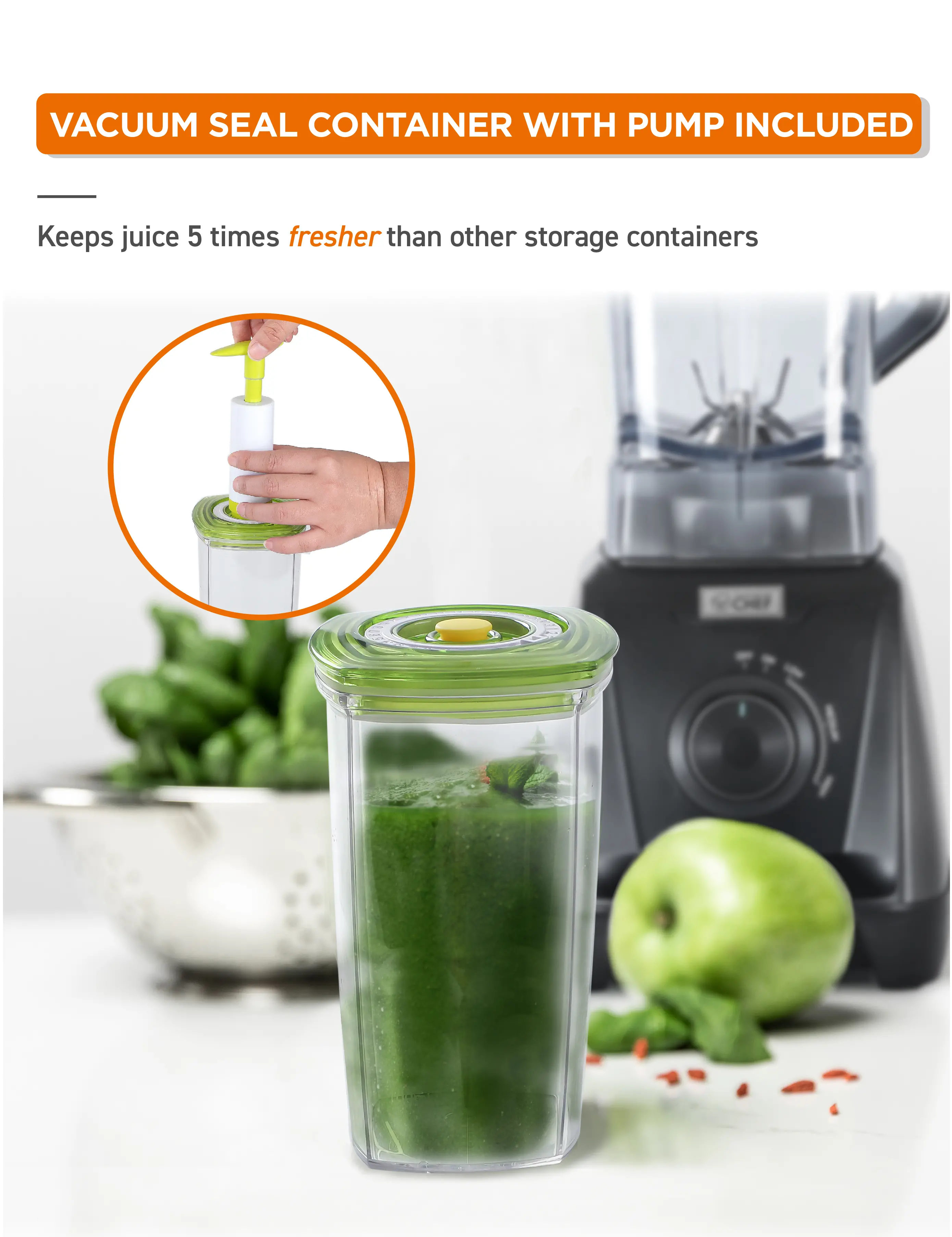 CHB50MB Commercial Chef High Power Blender - Black-3