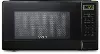 CHCM11100B Commercial Chef Countertop Microwave 1.1 Cu. Ft. with 10 Power Levels - Black