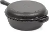 CHFL3CC Commercial Chef 3 Quart Dutch Oven with Skillet Lid