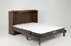 Murphy Express Brown Queen Cabinet Bed