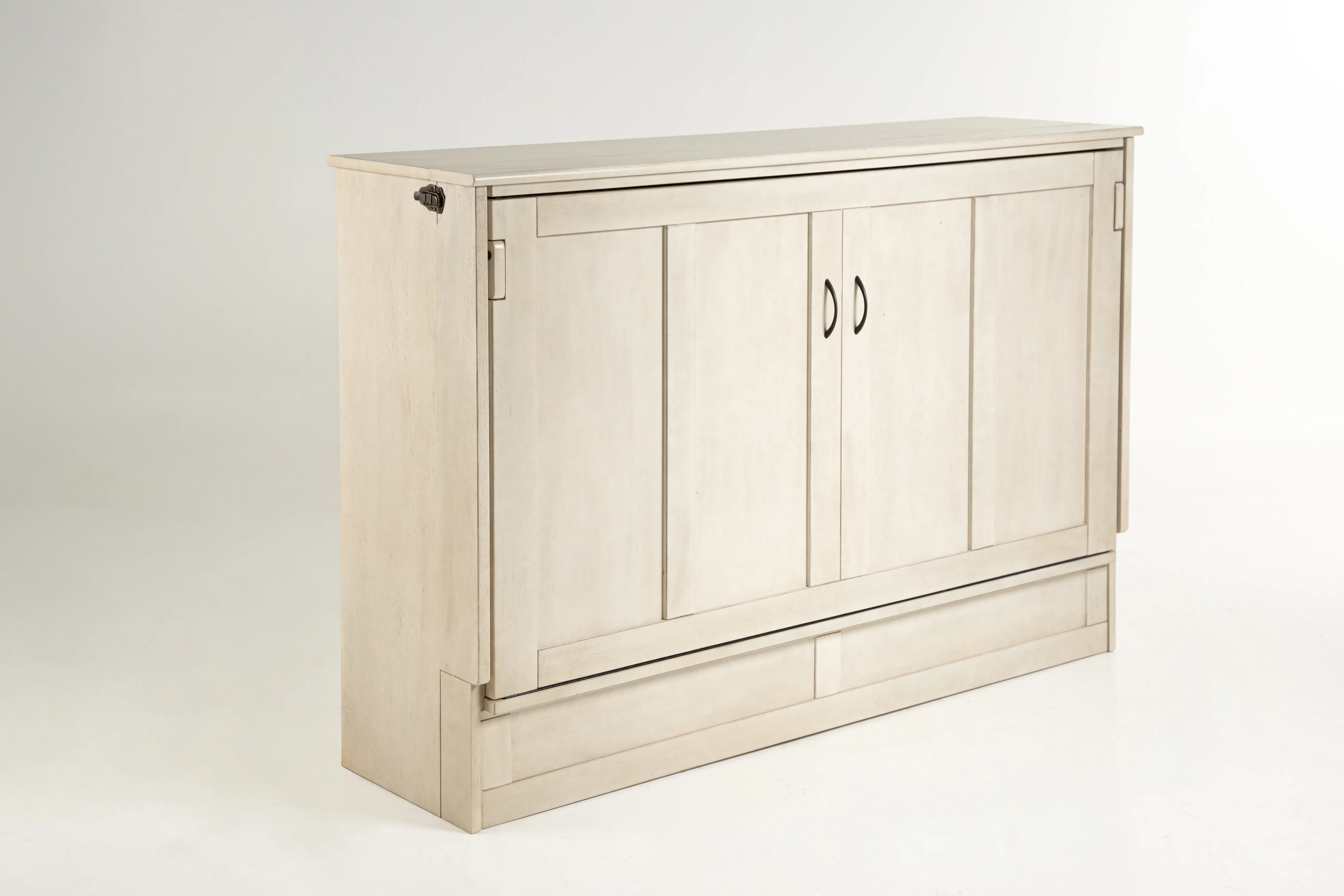 Murphy Express White Queen Cabinet Bed-3