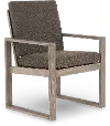 Laguna Brown Patio Dining Armchair